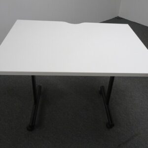 Flip Top Table - White & Black