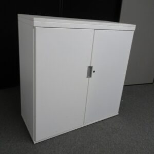 Metal Cupboard - White