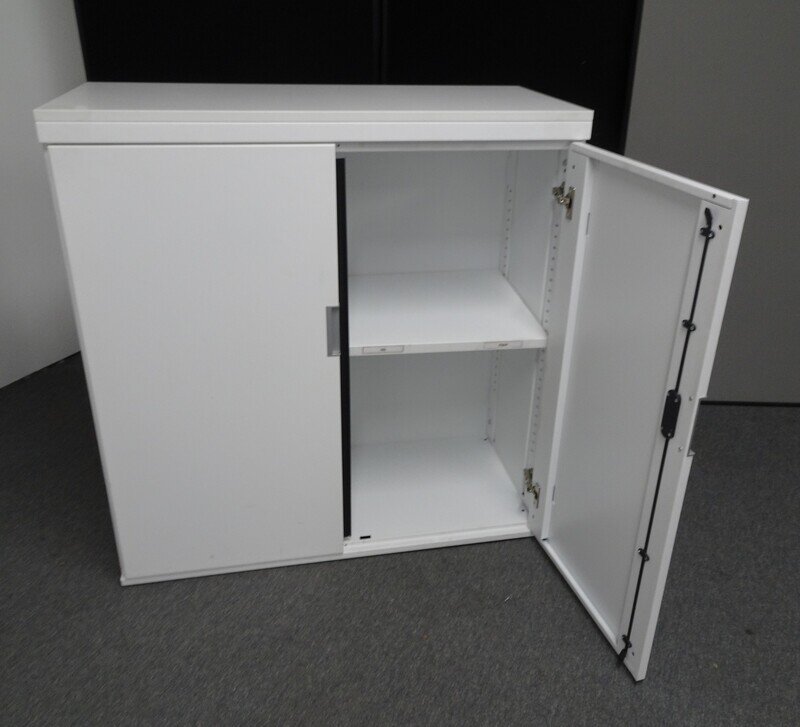 Metal Cupboard - White - Image 2