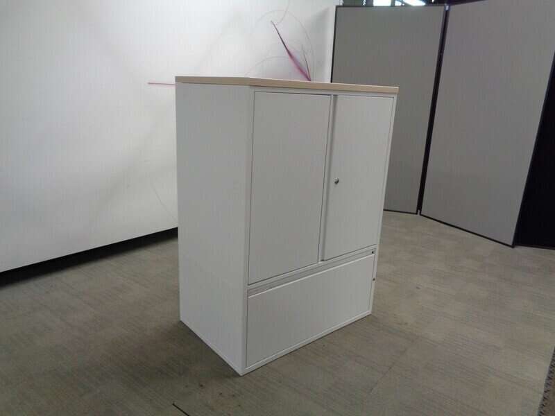 Metal Storage Unit - White - Image 3