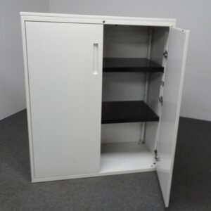 Metal Cupboard - White
