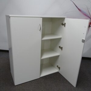Wooden Cupboard - White