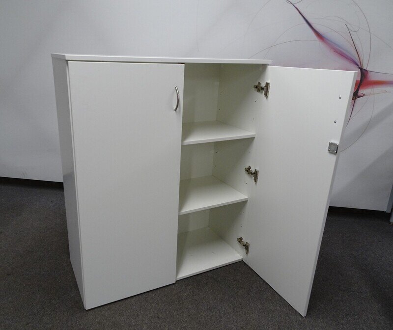 Wooden Cupboard - White