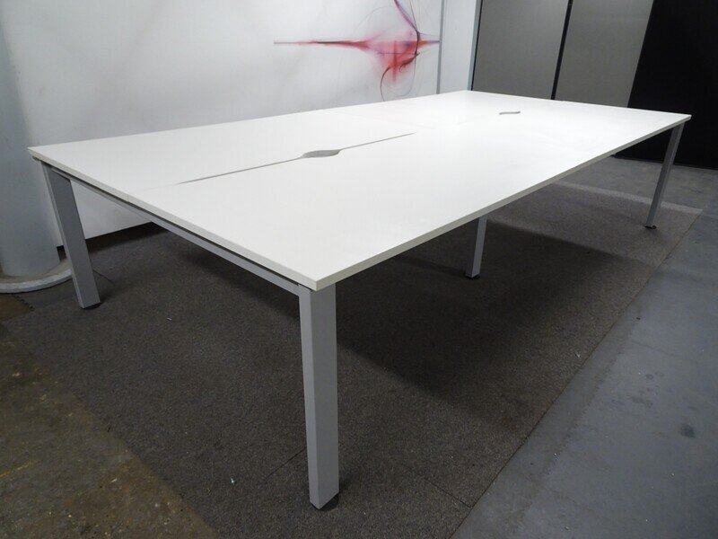 Bench Desks - White