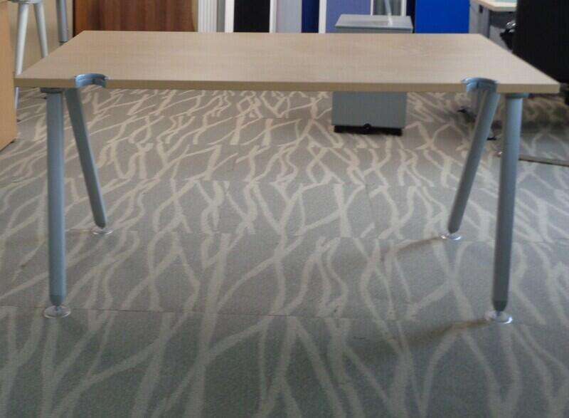 Senator Core Single Desk - Highland Oak - Image 2