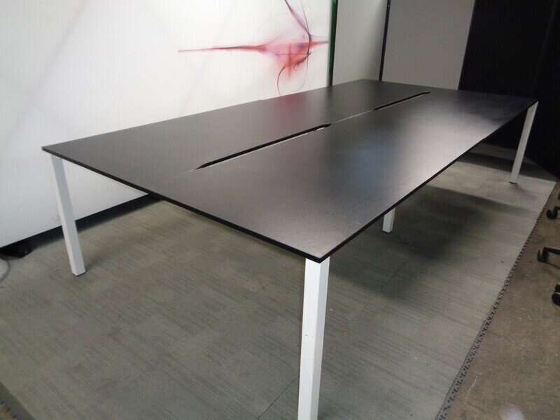 Techo Bench Desks - White