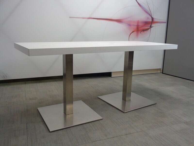 Table - Chrome & White - Image 2