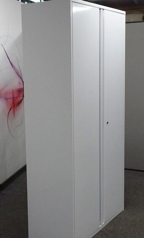 Metal Cupboard - White