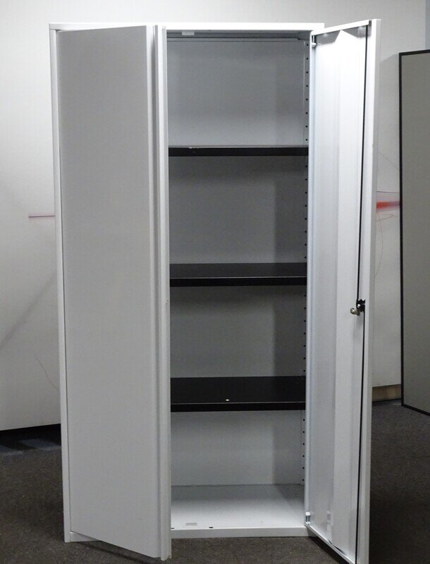 Metal Cupboard - White - Image 2