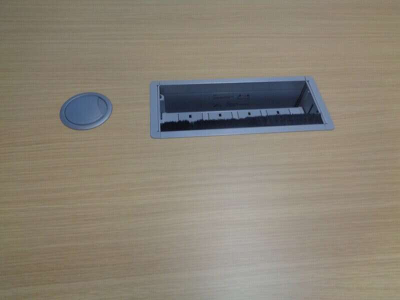 Oak Boardroom Table - Image 2