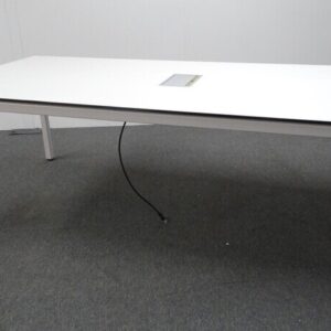 Meeting Table - White & Black