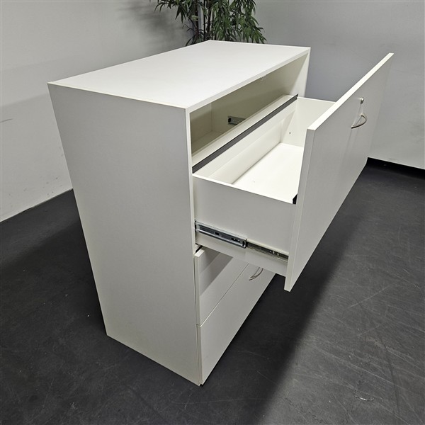 3-Drawer Cabinets - White - Image 2