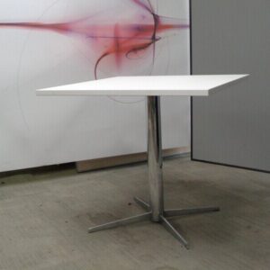 Square Table - White