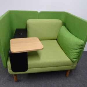 Ahrend 'Charge' Single Person Armchair With Oak Legs