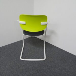 Allermuir Soul A781 Chair - White & Green