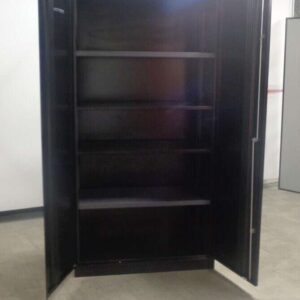 Bisley Metal Cupboard - Black