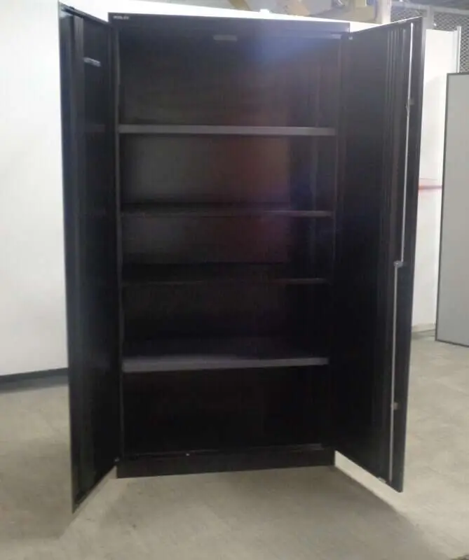 Bisley Metal Cupboard - Black