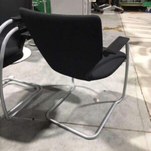 Orangebox X10 Stacking Cantilever Chairs - Black