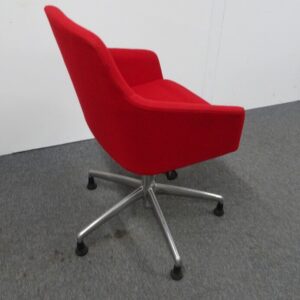 Boss Design Toto High Back Chair - Red