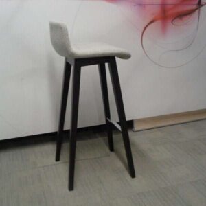 Brunner Bar Stool Fabric - Grey