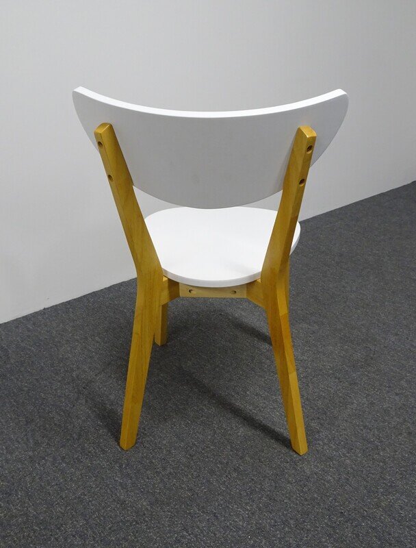 Café Chair - White & Oak