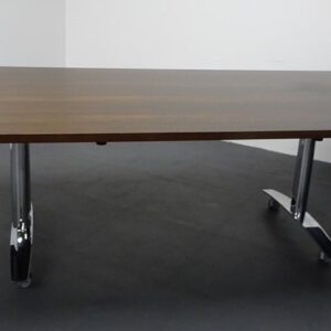Flip Top Table - Dark Walnut