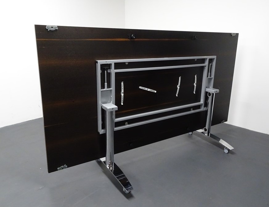 Flip Top Table - Dark Walnut - Image 3