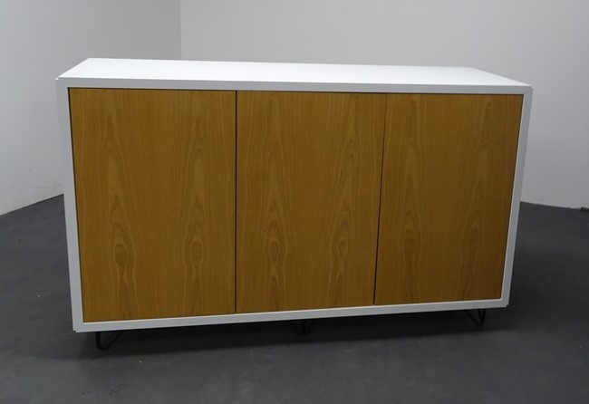 Credenza - White & Oak - Image 3