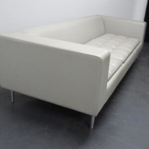 Boss Design Fairfax Leather Sofa - Grey