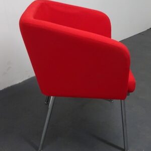 Nowy Styl Tub Chair - Red