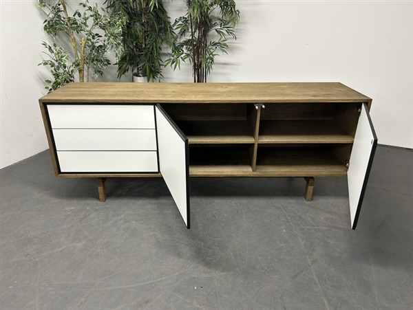 Credenzas - Dark Oak & White