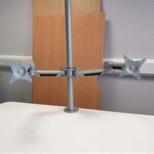 Dual Monitor Arm - Grey