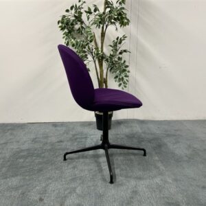 Gubi Beetle Meeting Chairs - Purple