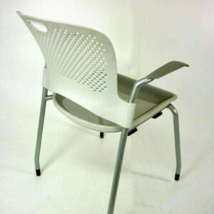 Herman Miller Caper Stacking Chairs - White