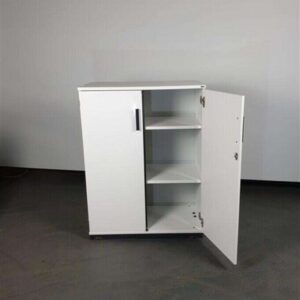 Kinnnarps Wood Cupboard - White
