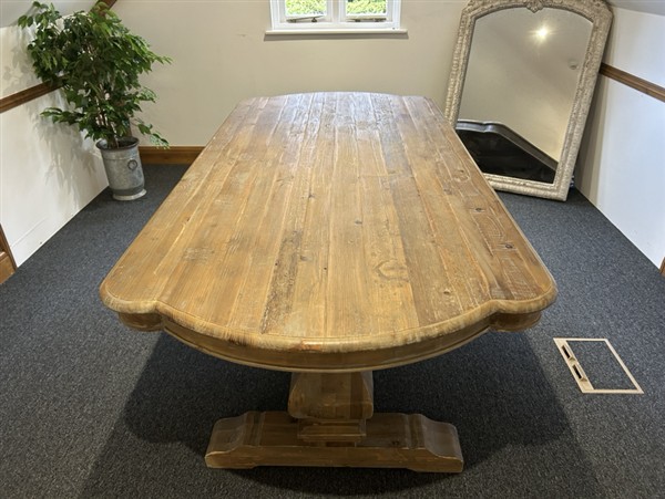 Large Monastery Table - Bleached Oak