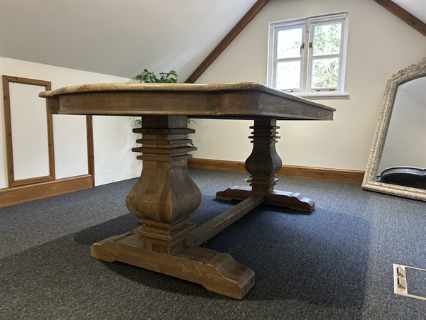 Large Monastery Table - Bleached Oak - Image 2