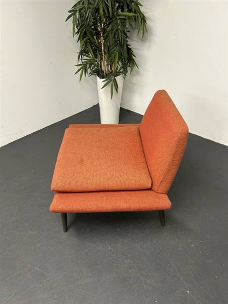 Morgan Furniture Miami Line Lounge Chairs - Orange