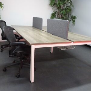 Nebraska Oak Bench Desks