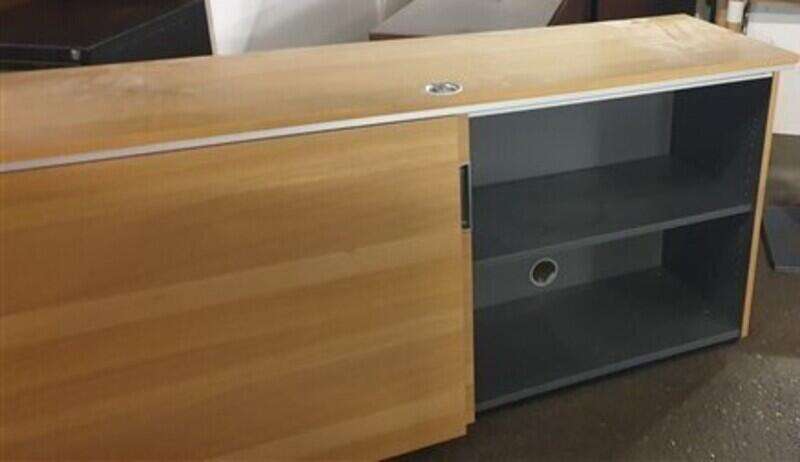 Oak Credenza - Image 2