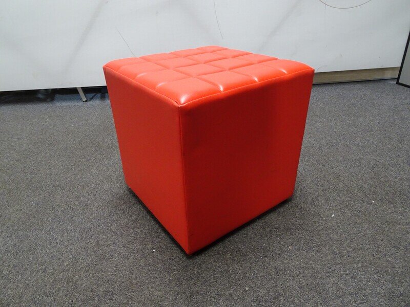 Square Cube - Red