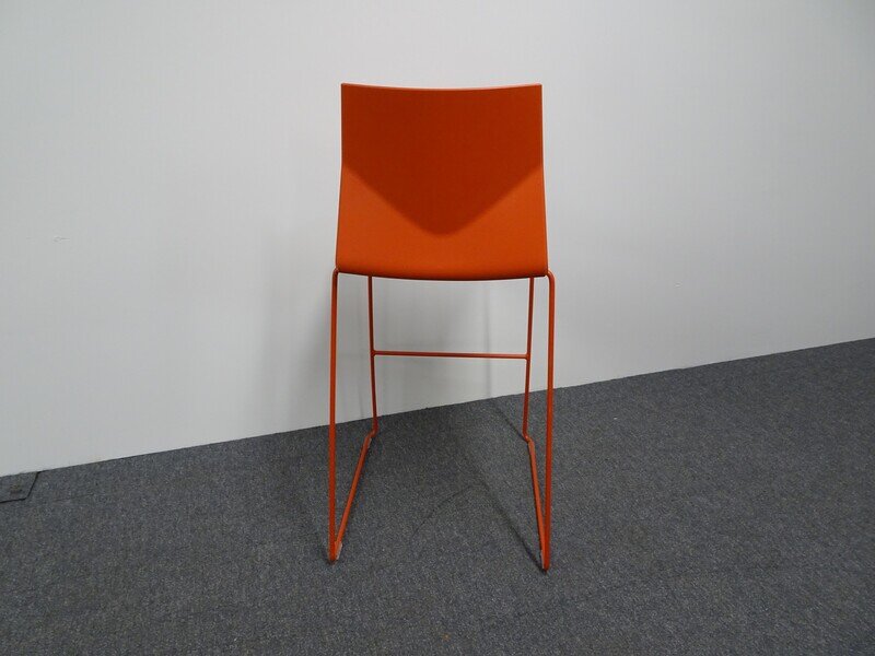Strand & Hvass Four Design Bar Stools - Orange