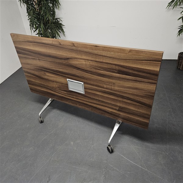 Walnut Flip Top Tables - Image 2