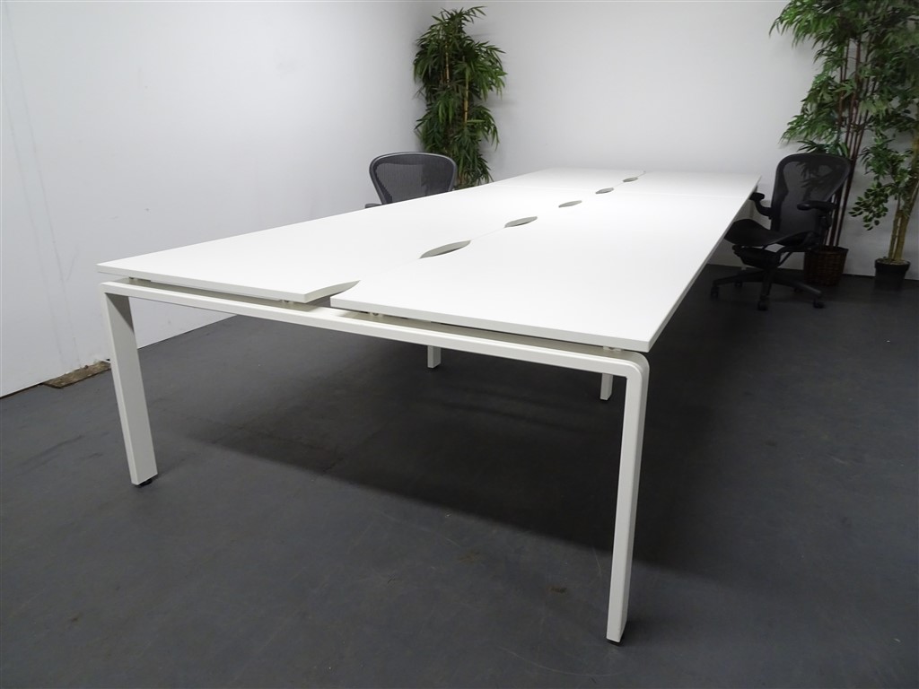 Bench Desks - White