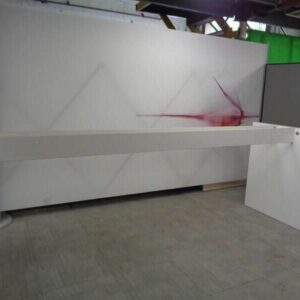 High Breakout Table - White