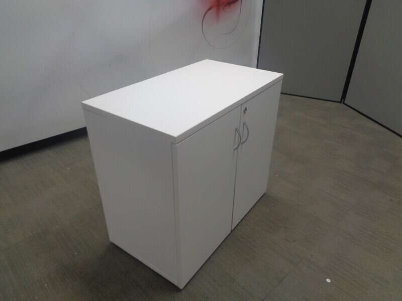 Wooden Cupboard - White