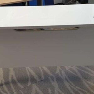 Freestanding Desk - White