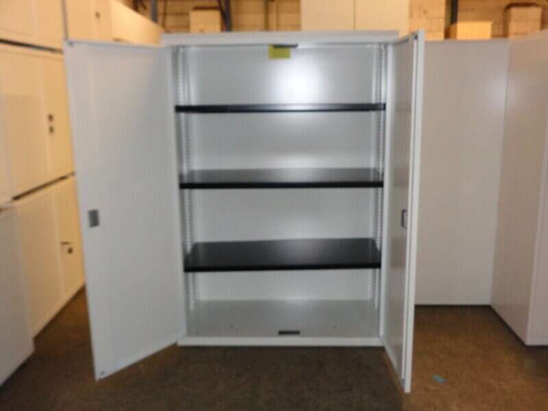 Metal Cupboard - White