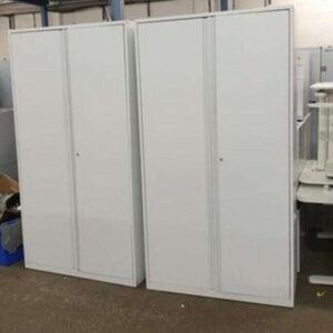 Metal Cupboard - White