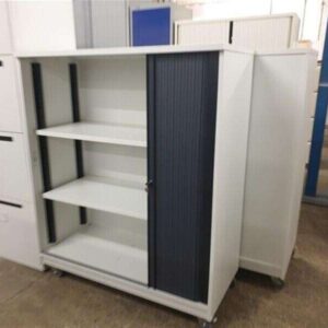 Wood Surround Tambour - White